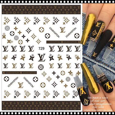 nail louis vuitton|louis vuitton nail transfer foil.